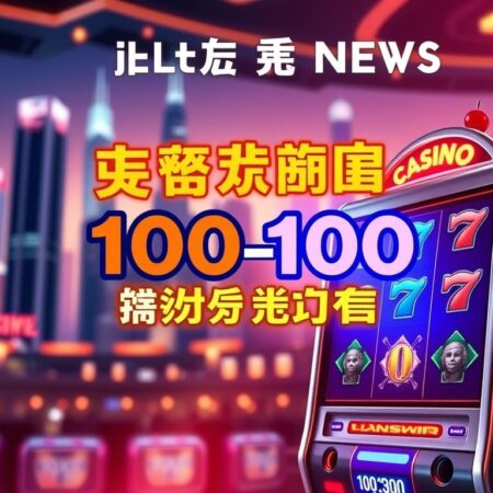 สล็อตฝาก100รับ100ไม่ต้องทําเทิร์น – ข่าวล่าสุด